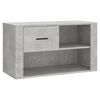 vidaXL Botn&iacute;k bet&oacute;novo siv&yacute; 80x35x45 cm spracovan&eacute; drevo