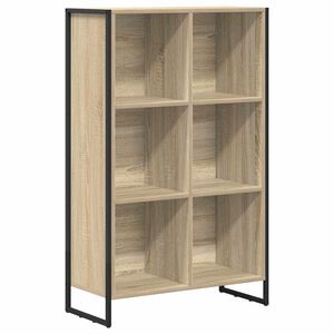 vidaXL Knižnica Dub sonoma 68 x 30 x 108 cm Kompozitn&eacute; drevo