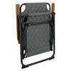 Bo-Camp Skladacia kempingov&aacute; stolička Jefferson sivo-zelen&aacute;