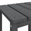 vidaXL Z&aacute;hradn&yacute; st&ocirc;l Adirondack antracitov&yacute; 38x38x46 cm HDPE