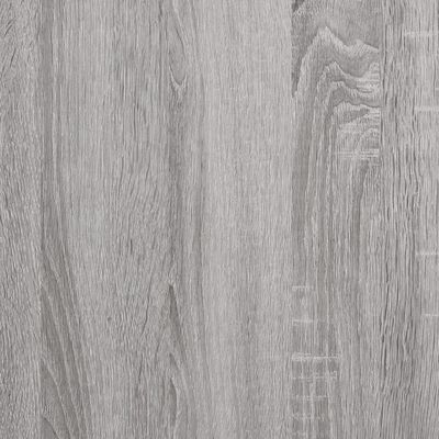 vidaXL Lavička na topánky sivá sonoma 102x32x50 cm kompozitné drevo