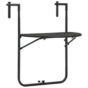 vidaXL Visiaci balk&oacute;nov&yacute; stol&iacute;k hned&yacute; 60x64x83,5 cm plastov&yacute; s ratanov&yacute;m vzhľadom