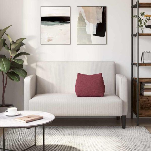 vidaXL Podu&scaron;ka na chrb&aacute;t V&iacute;no červen&eacute; 45 x 20 x 35 cm l&aacute;tka