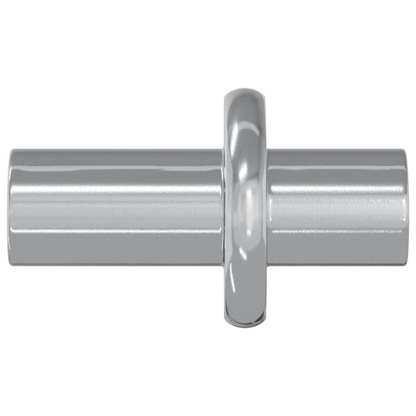 vidaXL Policov&aacute; klin 12 pcs Strieborn&aacute; 8,6 x 8,6 x 14,6 mm Oceľ