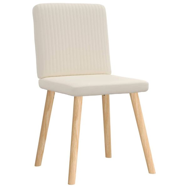 vidaXL Jedálenské stoličky 2 ks ľan