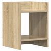 vidaXL Stojan na rastliny Sonoma dub 30 x 30 x 40 cm