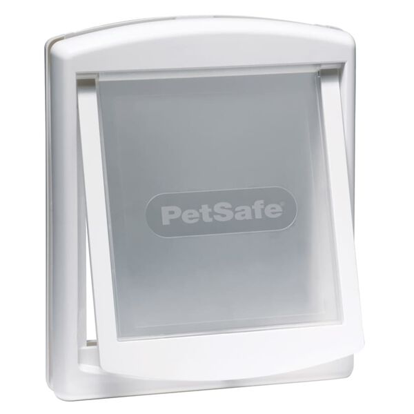 PetSafe 2-cestné dvierka pre zvieratá 740 stredné 26,7x22,8 cm biele