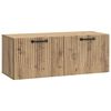 vidaXL N&aacute;stenn&aacute; TV skrinka 78,5 x 31 x 30 cm Dub artisan