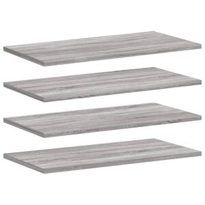 vidaXL N&aacute;stenn&eacute; police 4 ks siv&eacute; sonoma 60x20x1,5 cm kompozitn&eacute; drevo
