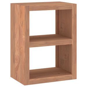 vidaXL Bočn&yacute; stol&iacute;k 45x30x60 cm teakov&yacute; mas&iacute;v