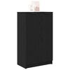 vidaXL Skriňa na top&aacute;nky Čierny dub 59 x 35 x 100 cm Kompozitn&eacute; drevo