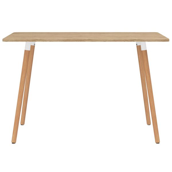 vidaXL 5-dielna jedálenská súprava ružová