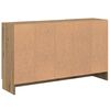 vidaXL Komoda dub artisan 120x30,5x70 cm kompozitn&eacute; drevo