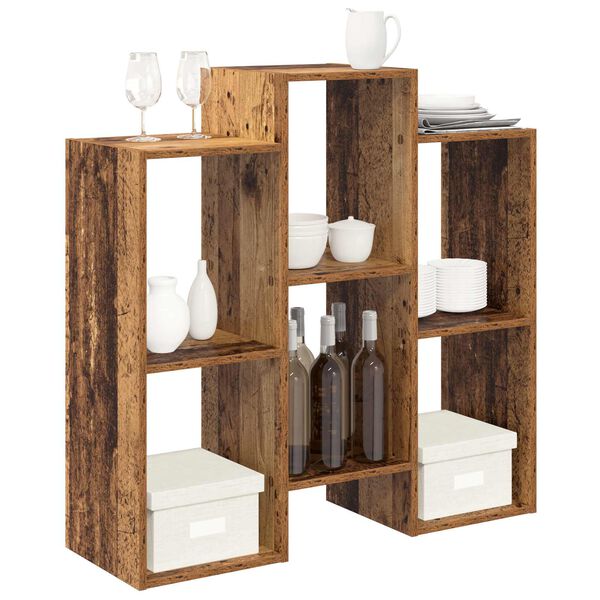 vidaXL Serv&iacute;rovacia skriňa Star&eacute; drevo 90 x 30 x 90 cm