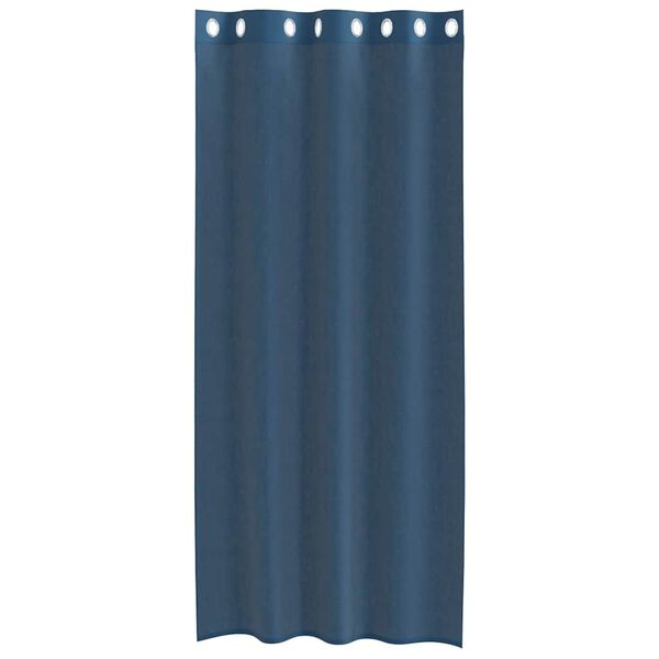 vidaXL Voile Záclony s priechodkami 2 ks Royal Blue
