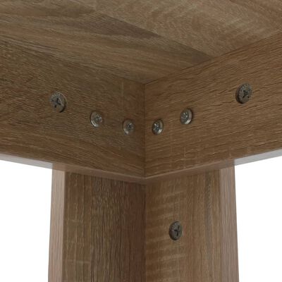 vidaXL Jedálenský stôl, 140x80x75 cm, dub