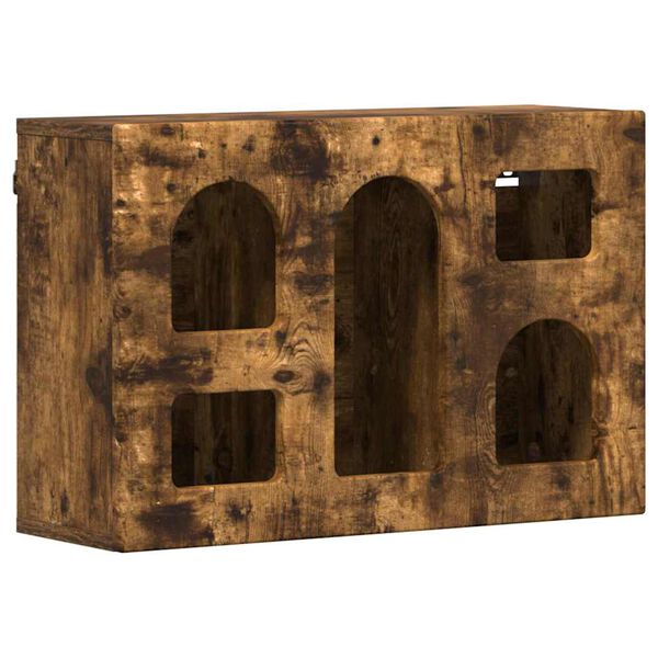 vidaXL Z&aacute;vesn&aacute; skrinka Dymov&aacute; dub 60 x 20 x 40 cm Kompozitn&eacute; drevo