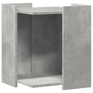 vidaXL Uzavret&yacute; box na stelivo, bet&oacute;nov&yacute; 42x42x51 cm, kompozitn&eacute; drevo