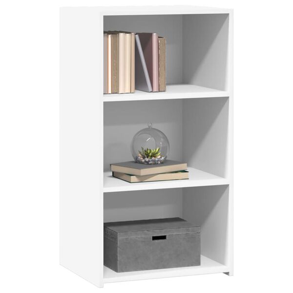 vidaXL Komoda biela 50x41x93 cm kompozitn&eacute; drevo