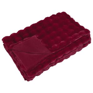 vidaXL Protisklzov&aacute; deka z umel&eacute;ho kr&aacute;ličieho kož&uacute;&scaron;ka Olite Polyester
