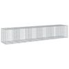 vidaXL Gabi&oacute;nov&yacute; k&ocirc;&scaron; s krytom 550x100x100 cm pozinkovan&eacute; železo