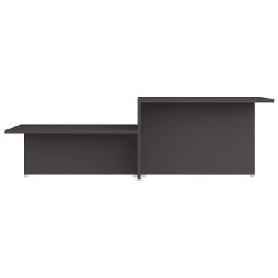 vidaXL Konferenčný stolík, sivý 111,5x50x33 cm, kompozitné drevo