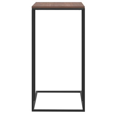 vidaXL Príručný stolík, čierny 40x30x59 cm, kopozitné drevo