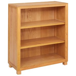 vidaXL Skrinkov&yacute; Hned&aacute; 80 x 35 x 95 cm Mas&iacute;vne dubov&eacute; drevo