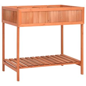 vidaXL Kvetin&aacute;č na bylinky 80x60x80 cm mas&iacute;vne jedľov&eacute; drevo