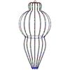 vidaXL Vianočn&yacute; &scaron;pic 320 LED Viac farieb Priem. 40 x 75 cm