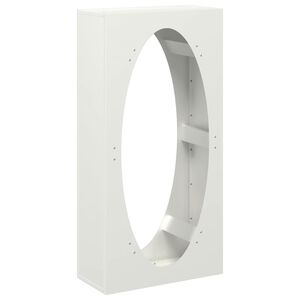 vidaXL Regál na krbové drevo, 50x23x100 cm, za studena lisovaná oceľ