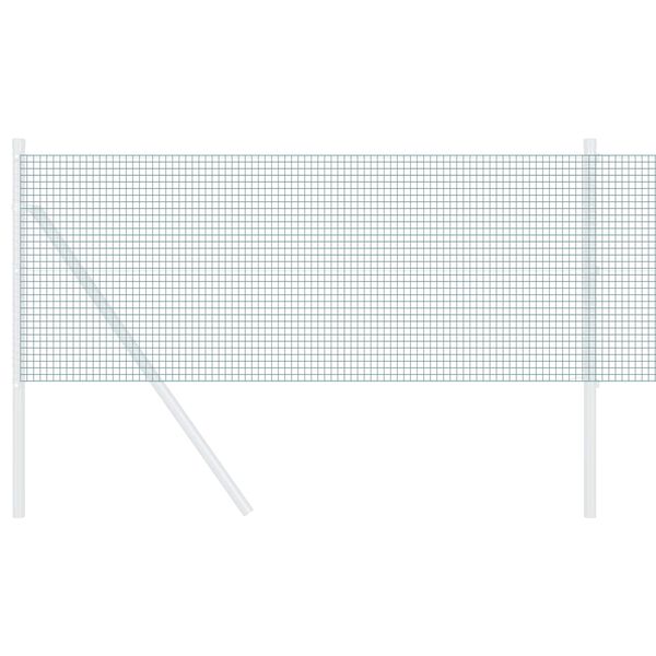 vidaXL Zvaren&yacute; dr&ocirc;ten&yacute; plot Zelen&aacute; 0.4 x 10 m