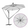 vidaXL Kantileverový banánový parasol Piesková 294 x 294 x 248 cm
