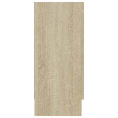 vidaXL Komoda, dub sonoma 120x30,5x70 cm, kompozitné drevo