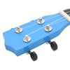 vidaXL Sopránové ukulele s taškou pre deti modré 23"