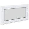 vidaXL Podkrovn&eacute; okno RISOR 110 x 50 cm PVC a sklo Biela