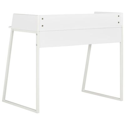 vidaXL Stôl biely 90x60x88 cm