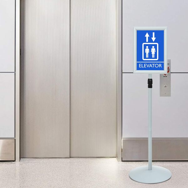 vidaXL Podstavcov&yacute; plag&aacute;tov&yacute; stojan Strieborn&aacute; 33 x 33 x 123 cm