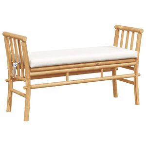 vidaXL Z&aacute;hradn&aacute; lavička 2 -Seater 110 x 38 x 65 cm Bambus Hned&aacute;