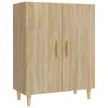 vidaXL Komoda dub sonoma 70x34x90 cm spracovan&eacute; drevo