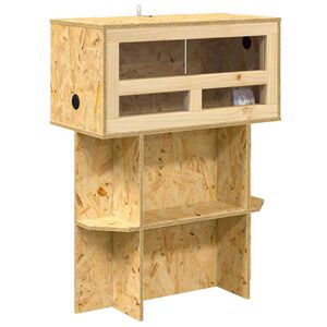 vidaXL Ter&aacute;rium Hned&aacute; 60 x 30 x 80 cm OSB