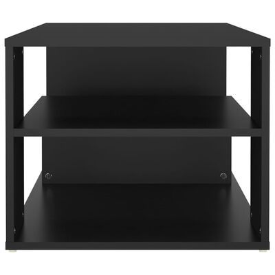 vidaXL Konferenčný stolík čierny 100x50x40 cm drevotrieska