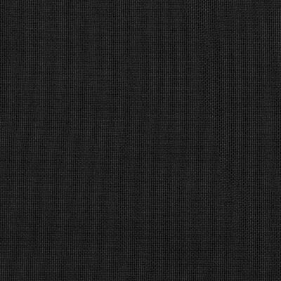 vidaXL Zatemňovacie závesy, ľanový vzhľad, krúžky 2ks,čierne 140x175cm