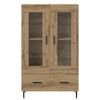 vidaXL Highboard Remeseln&yacute; dub 69,5 x 31 x 115 cm Kompozitn&eacute; drevo