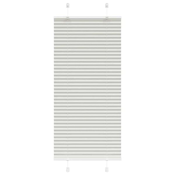 vidaXL plisovan&aacute; roleta svetlosiv&aacute; 65x150 cm &scaron;&iacute;rka l&aacute;tky 64,4 cm