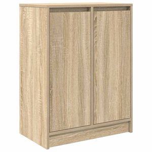 vidaXL Komoda dub sonoma 57x34x76 cm kompozitn&eacute; drevo