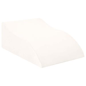 vidaXL Vank&uacute;&scaron; na nohy 68 x 41 x 24 cm PU pena Biela