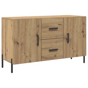 vidaXL Komoda, dub artisan 100x36x60 cm, kompozitn&eacute; drevo