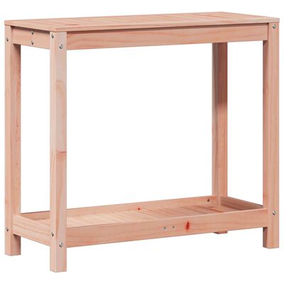 vidaXL Stôl na presádzanie s policou 82,5x35x75 cm drevo douglas