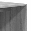 vidaXL Šatník sivý sonoma 80x50x200 cm kompozitné drevo
